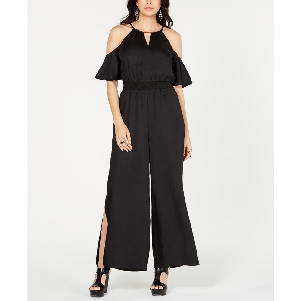 Thalia Sodi •. Cold Shoulder Jumpsuit